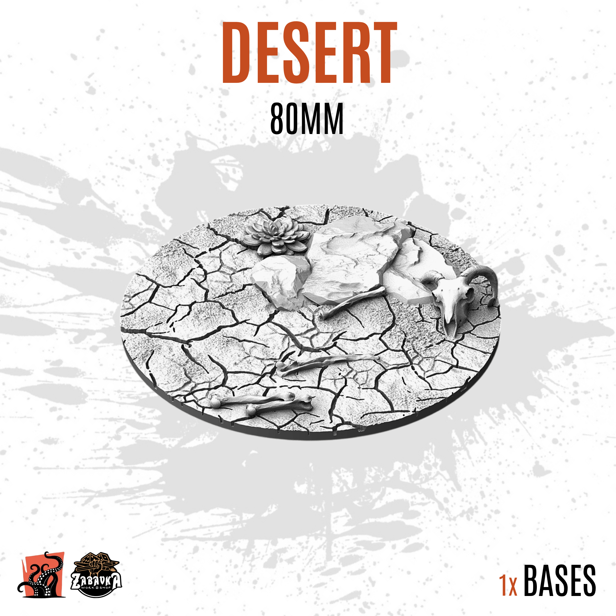 Desert - 80mm base (1ud)