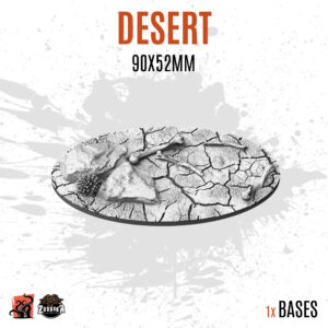 Desert - 90x52mm oval base (1ud)