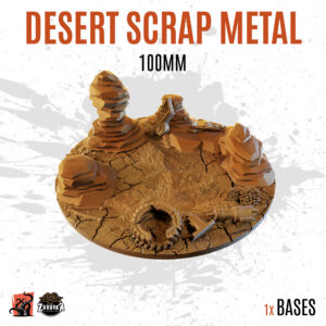 Desert Scrap Metal - 100mm base (1ud)