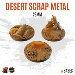 Desert Scrap Metal - 28mm base (3uds)