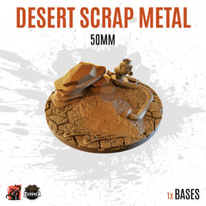 Desert Scrap Metal - 50mm base (1ud)