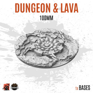 Dungeon & Lava - 100mm base (1ud)