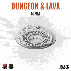 Dungeon & Lava - 50mm base (1ud)