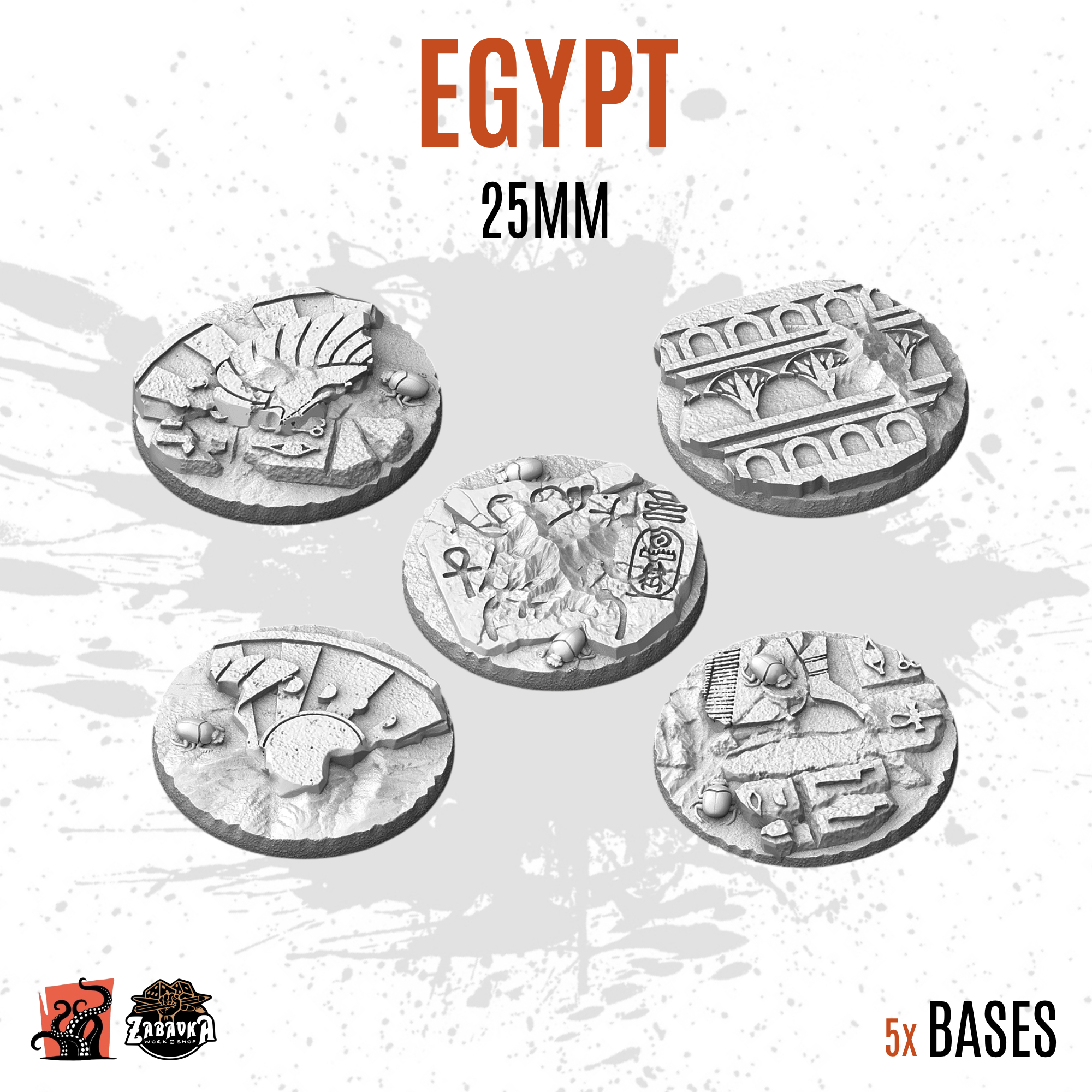 Egypt - 25mm base (5uds)