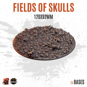 Fields of Skulls - 120x92mm oval base (1ud)