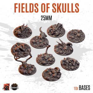 Fields of Skulls - 25mm base (10uds)