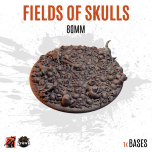 Fields of Skulls - 80mm base (1ud)