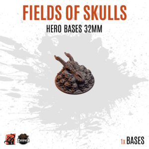 Fields of Skulls - 32mm hero base (1ud)