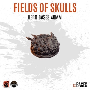 Fields of Skulls - 40mm hero base (1ud)