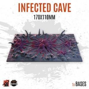 Infected Cave - 170x110mm square base (1ud)