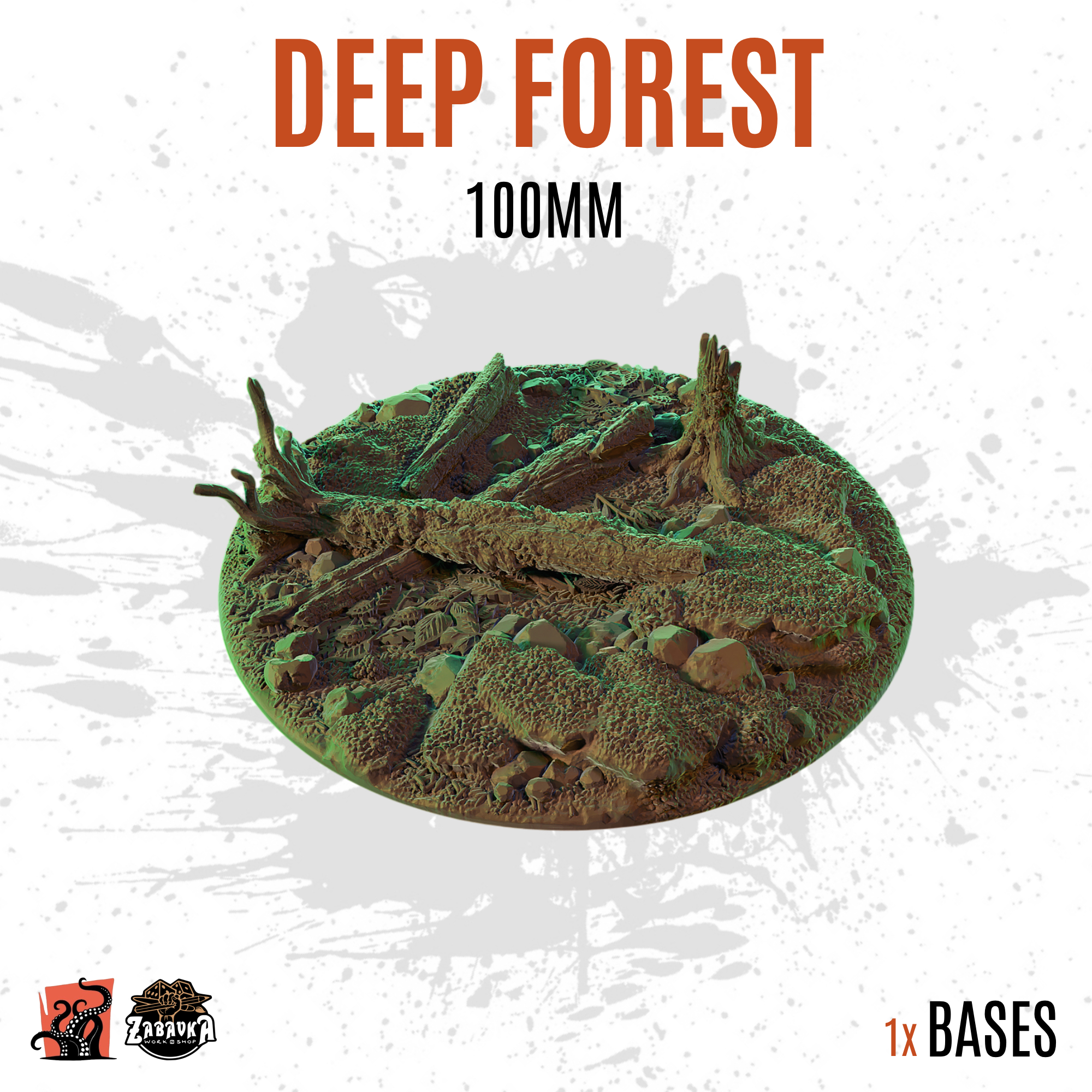 Deep Forest - 100mm base (1ud)