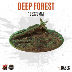 Deep Forest - 105x70mm oval base (1ud)