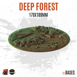 Deep Forest - 170x109mm oval base (1ud)