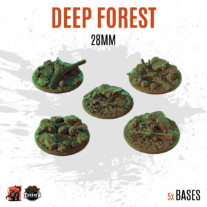 Deep Forest - 28mm base (5uds)