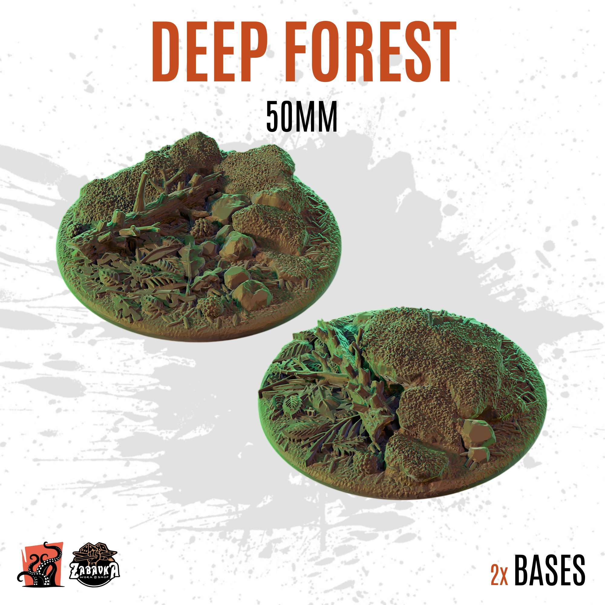 Deep Forest - 50mm base (2uds)
