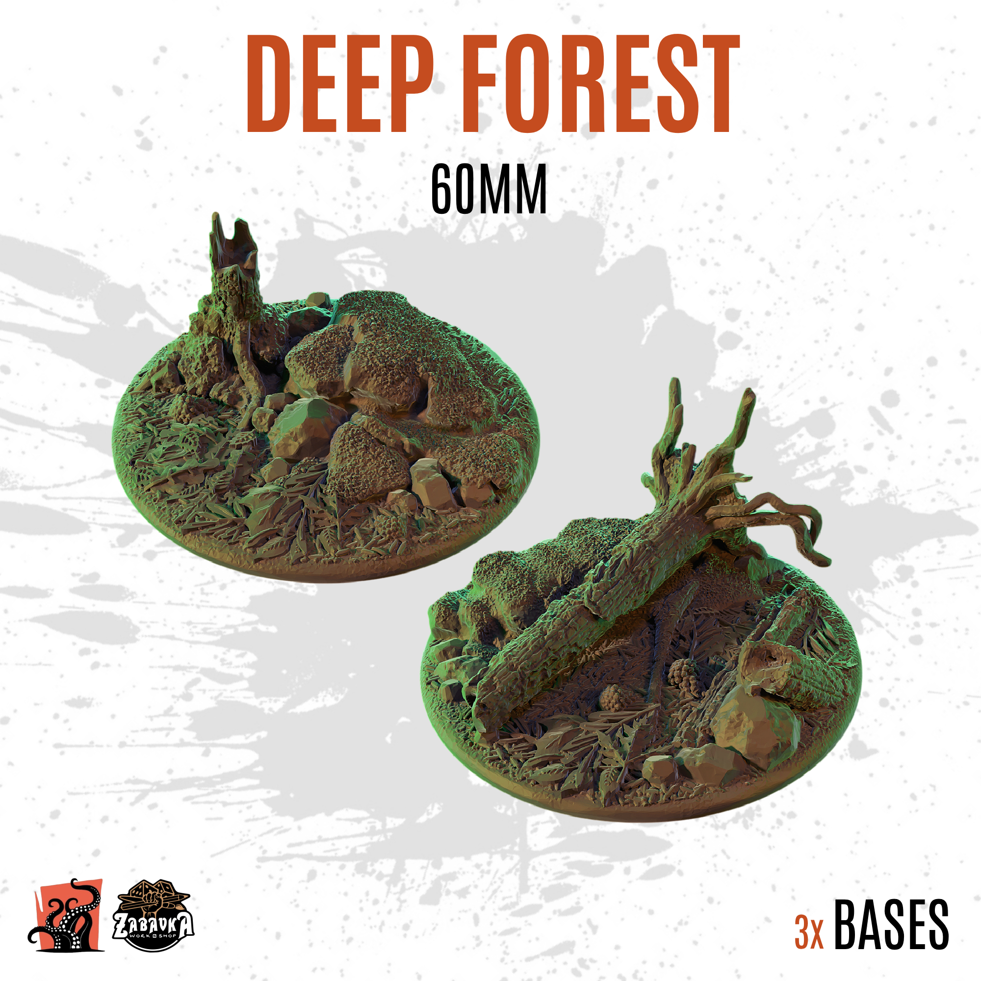 Deep Forest - 60mm base (2uds)