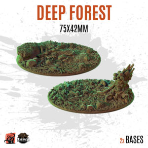 Deep Forest - 75x42mm oval base (2uds)