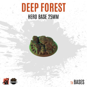 Deep Forest - 25mm hero base (1ud)