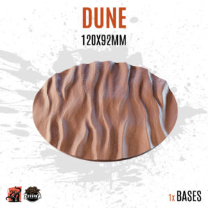 Dune - 120x92mm oval base (1ud)