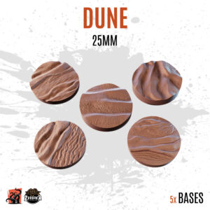 Dune - 25mm base (5uds) V1
