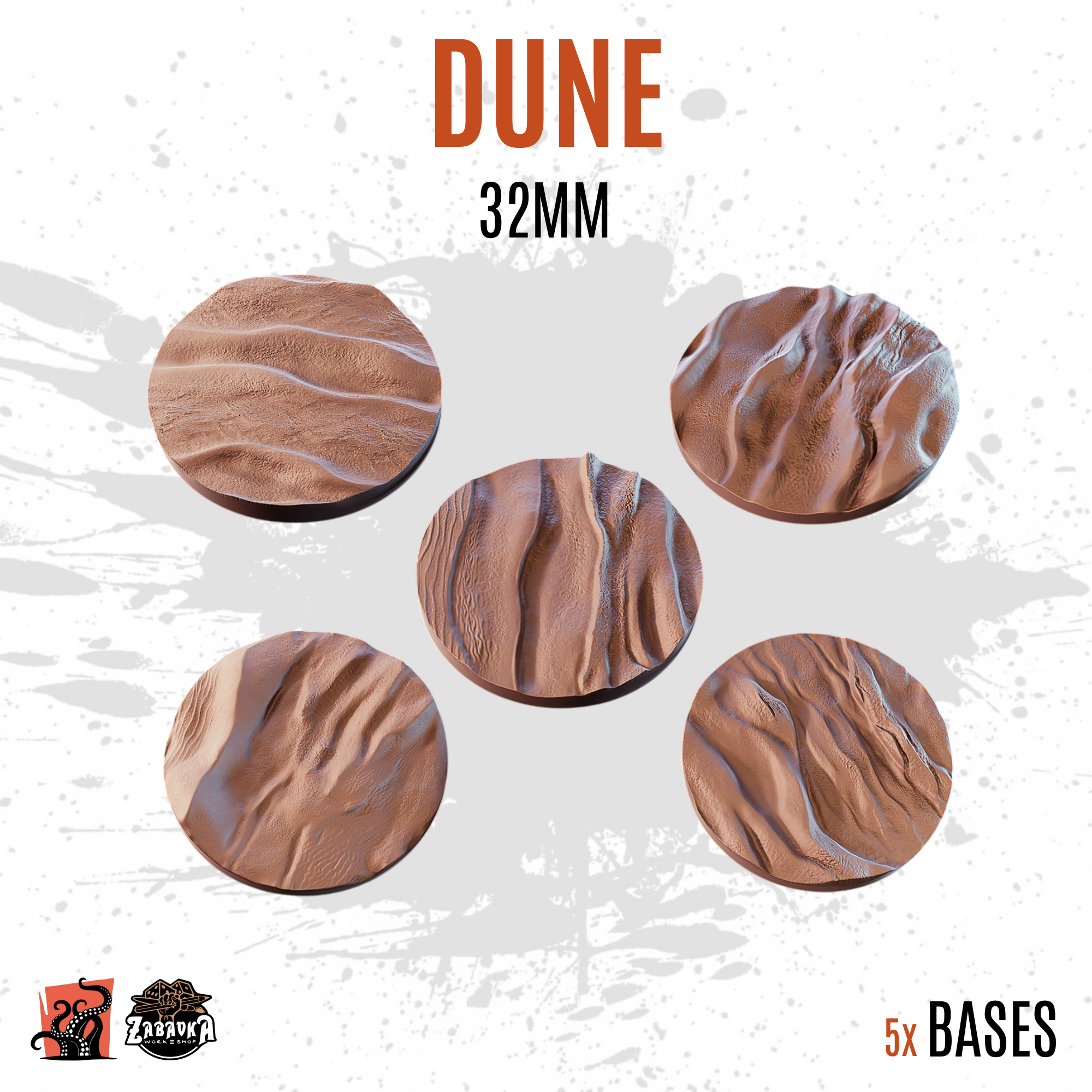 Dune - 32mm base (5uds) V1