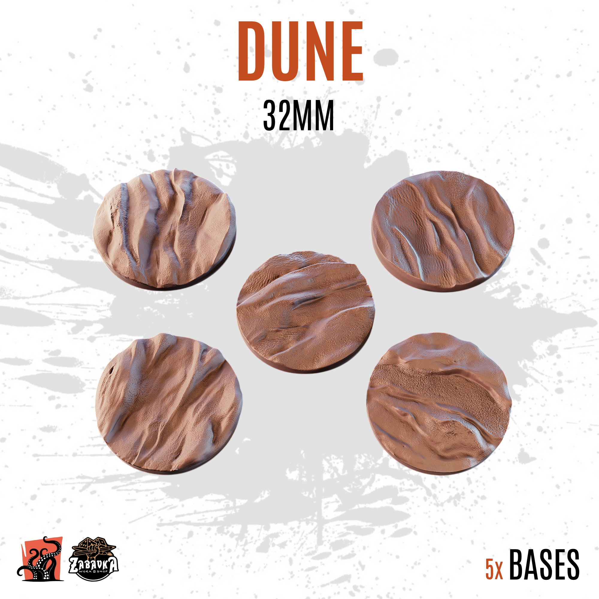 Dune - 32mm base (5uds) V2