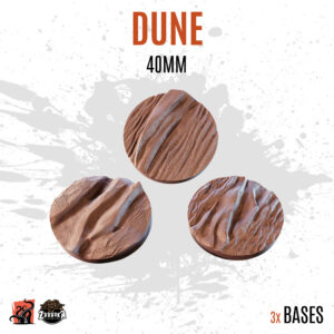 Dune - 40mm base (3uds)