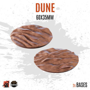 Dune - 60x35mm oval base (2uds)