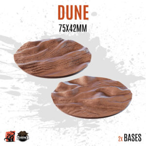 Dune - 75x42mm oval base (2uds)