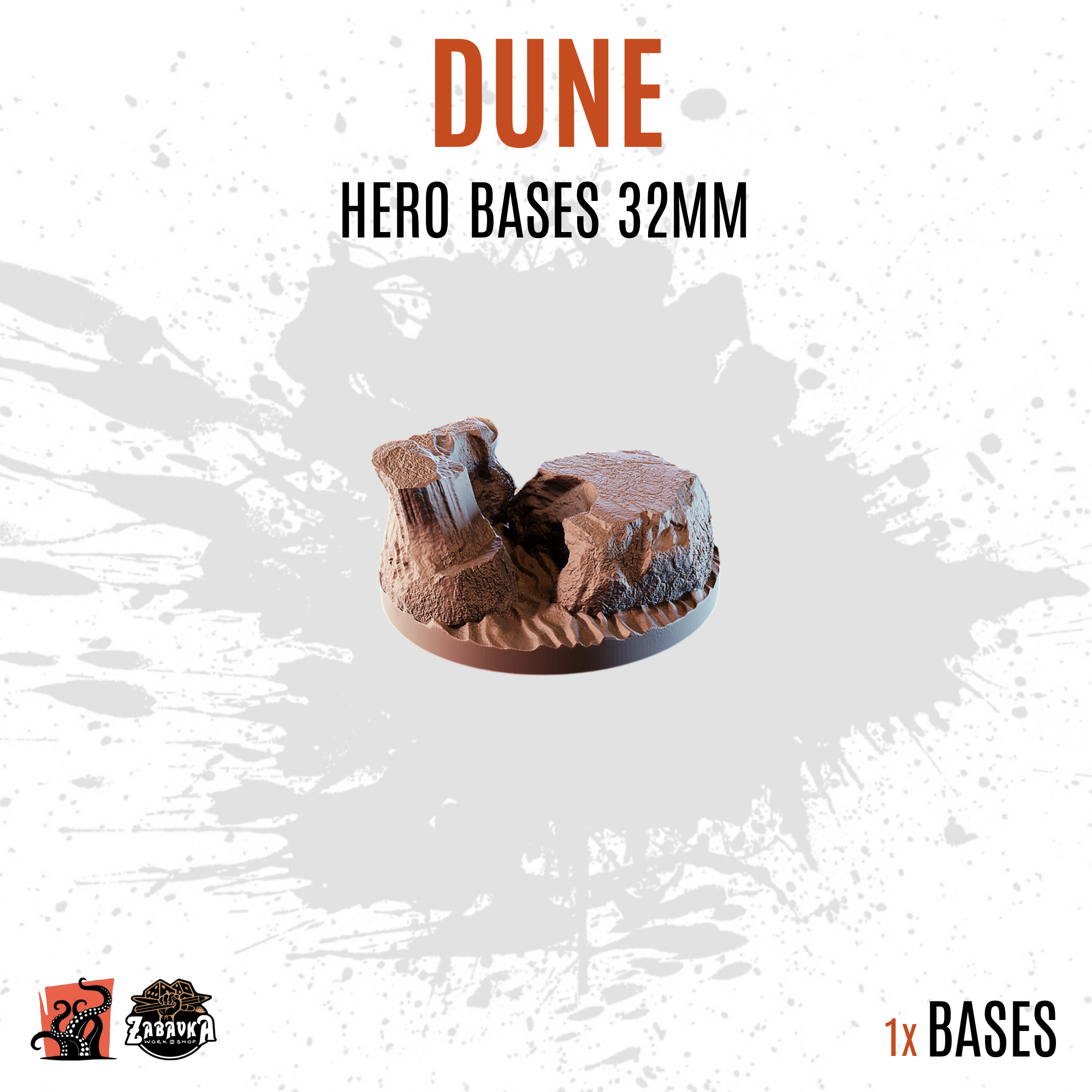 Dune - 32mm hero base (1ud)
