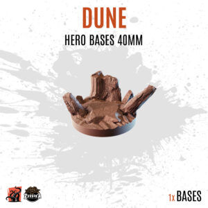 Dune - 40mm hero base (1ud)