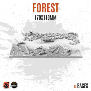 Forest - 170x110mm square base (1ud)