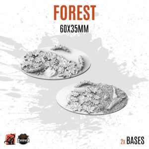Forest - 60x35mm oval base (2uds)