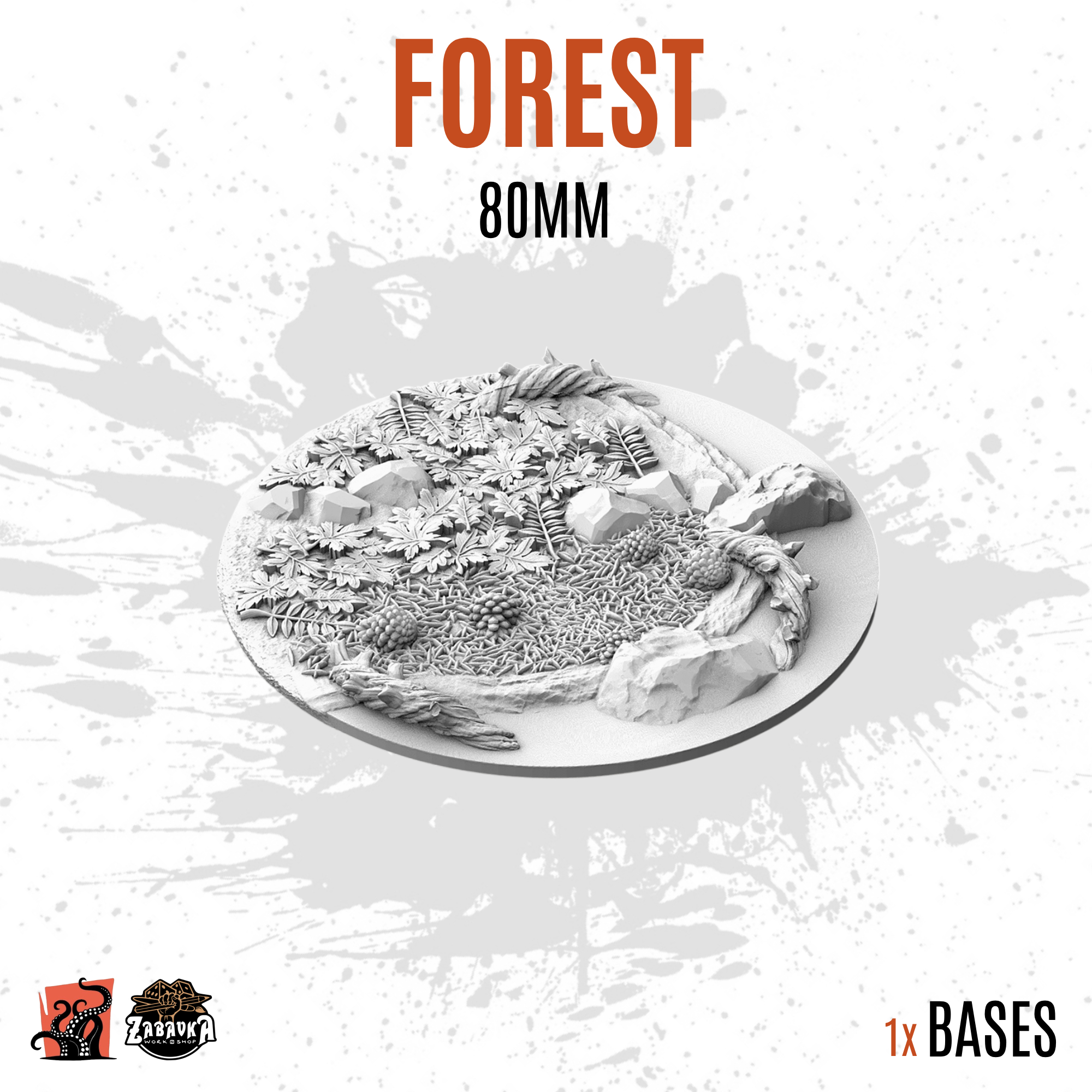 Forest - 80mm base (1ud)