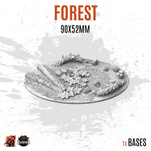 Forest - 90x52mm oval base (1ud)
