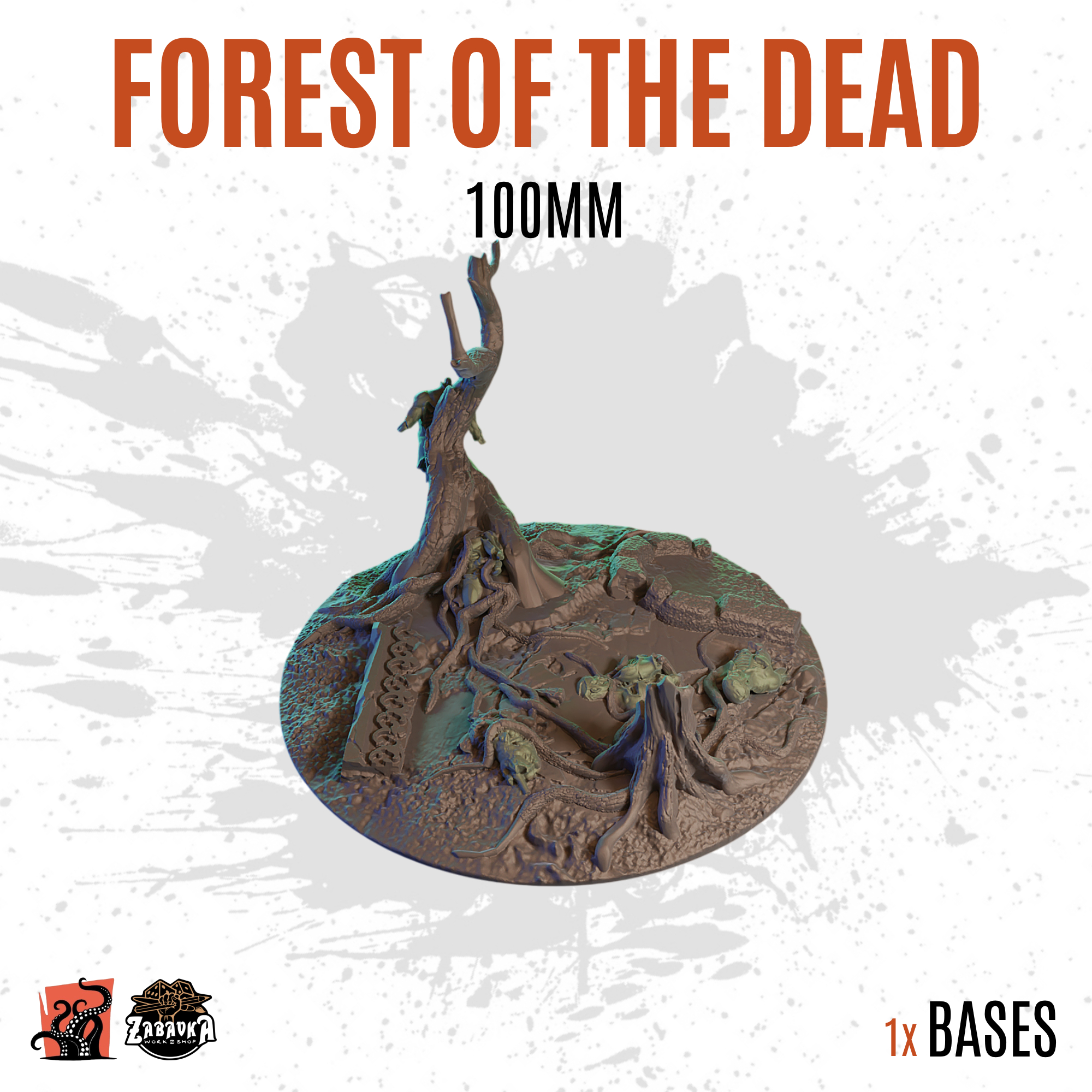 Forest of the Dead - 100mm base (1ud)