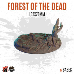 Forest of the Dead - 105x70mm oval base (1ud)