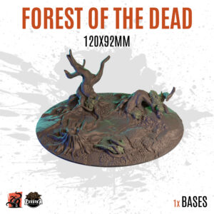 Forest of the Dead - 120x92mm oval base (1ud)