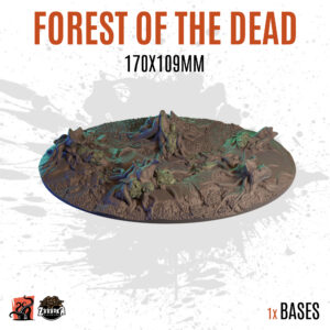 Forest of the Dead - 170x109mm oval base (1ud)