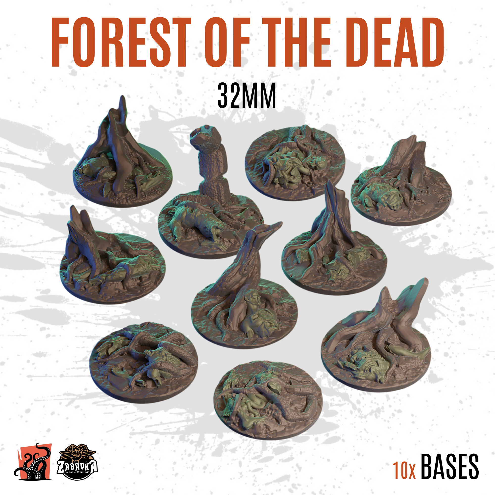 Forest of the Dead - 32mm base (10uds)