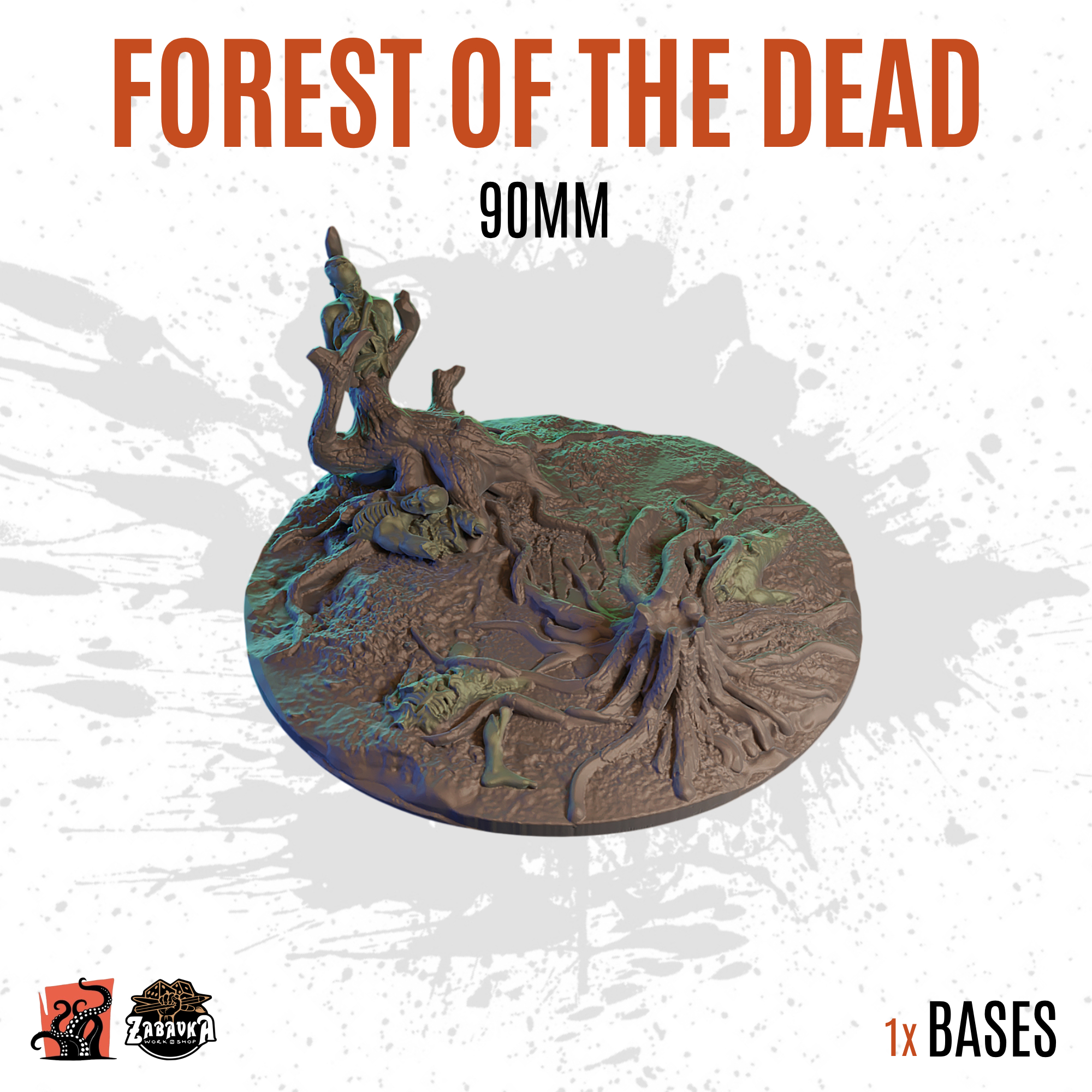 Forest of the Dead - 90mm base (1ud)