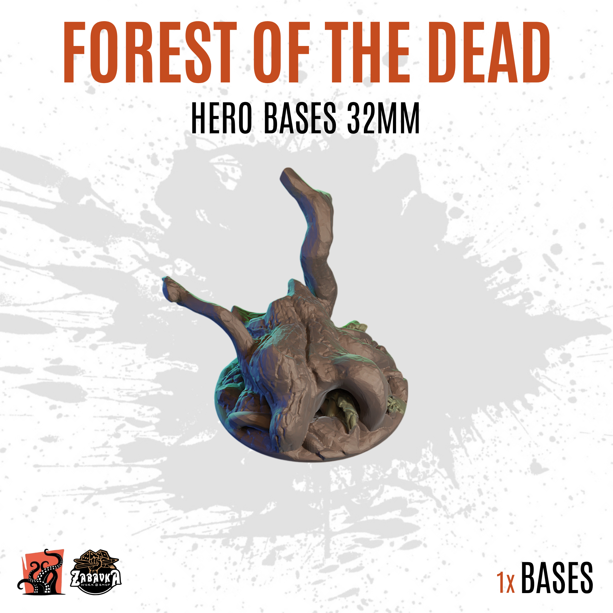 Forest of the Dead - 32mm hero base (1ud)
