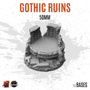 Gothic Ruins - 50mm base (1ud)