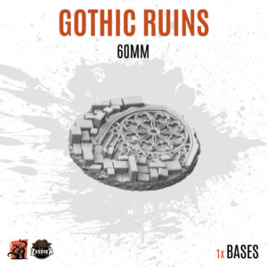 Gothic Ruins - 60mm base (1ud)