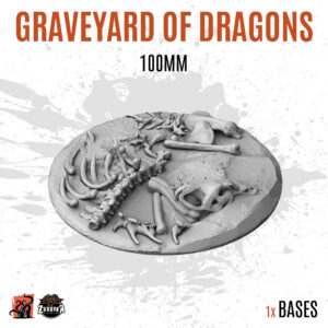 Graveyard of Dragons - 100mm base (1ud)