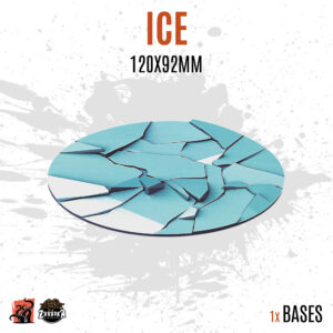 Ice - 120x92mm oval base (1ud)