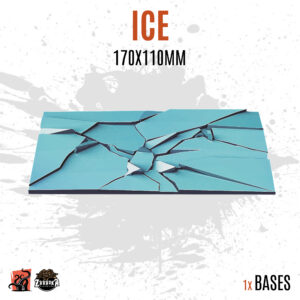 Ice - 170x110mm square base (1ud)