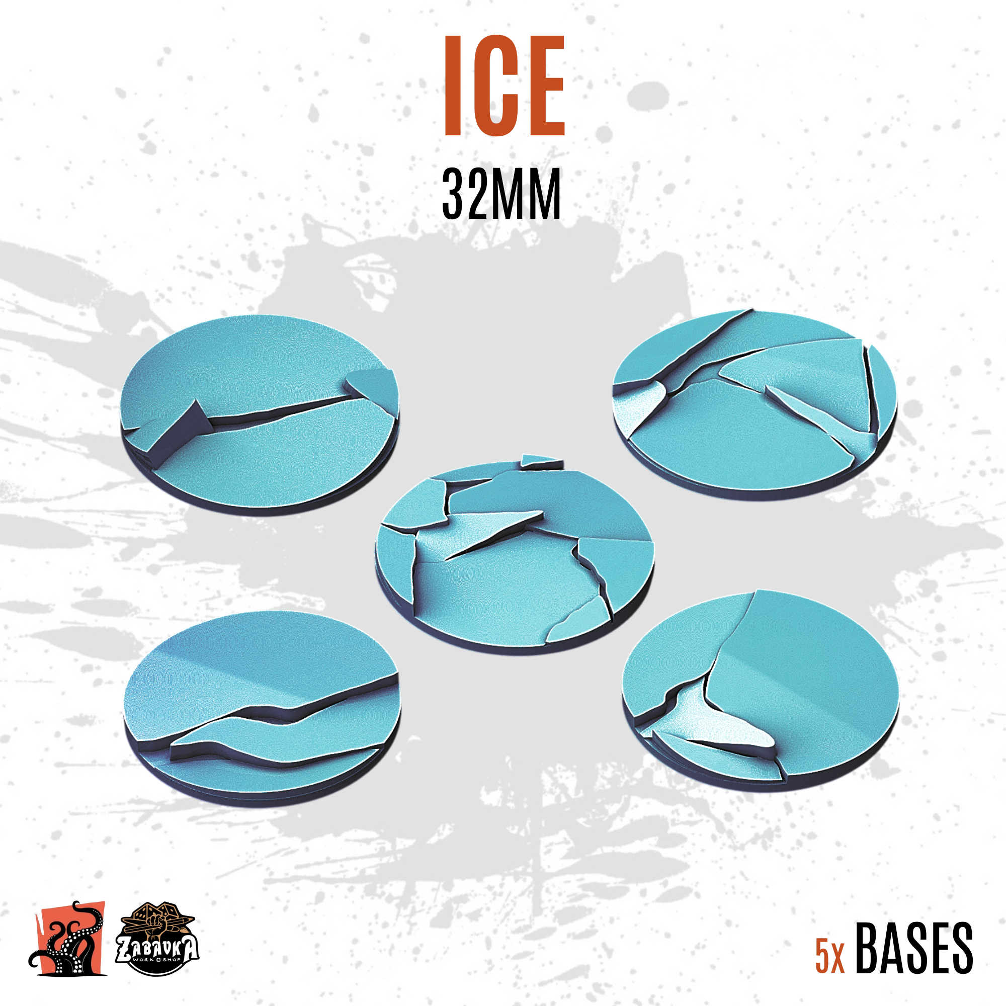 Ice - 32mm base (5uds)