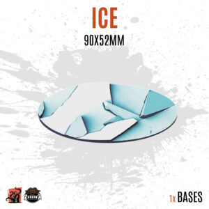 Ice - 90x52mm oval base (1ud)