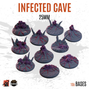 Infected Cave - 25mm base (10uds)